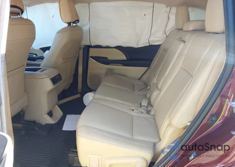 2016 Toyota Highlander Xle V6 from USA, damaged, VIN 5TDJKRFH6GS235767